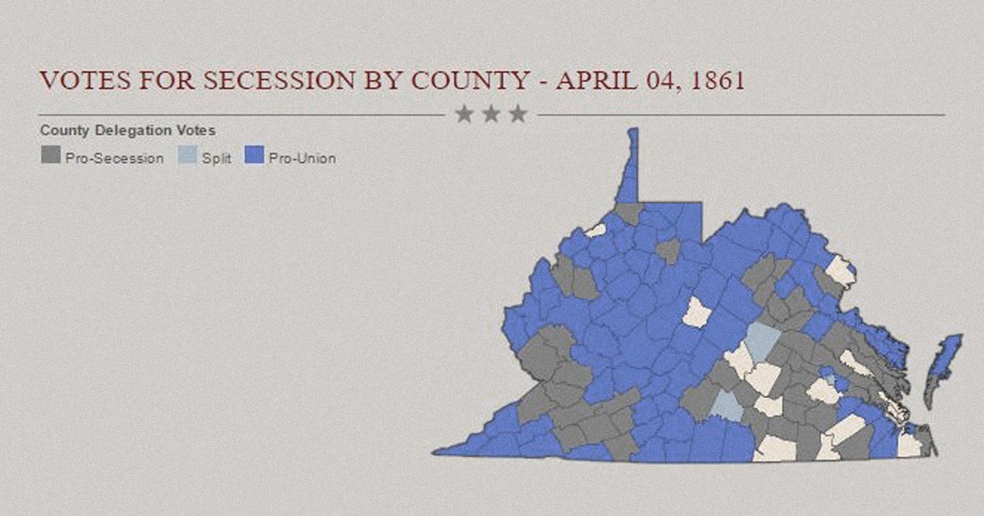 On Nov 26, 1861 State of West Virginia Formed; Slavery Authorized