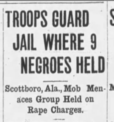 Scottsboro newspaper clipping