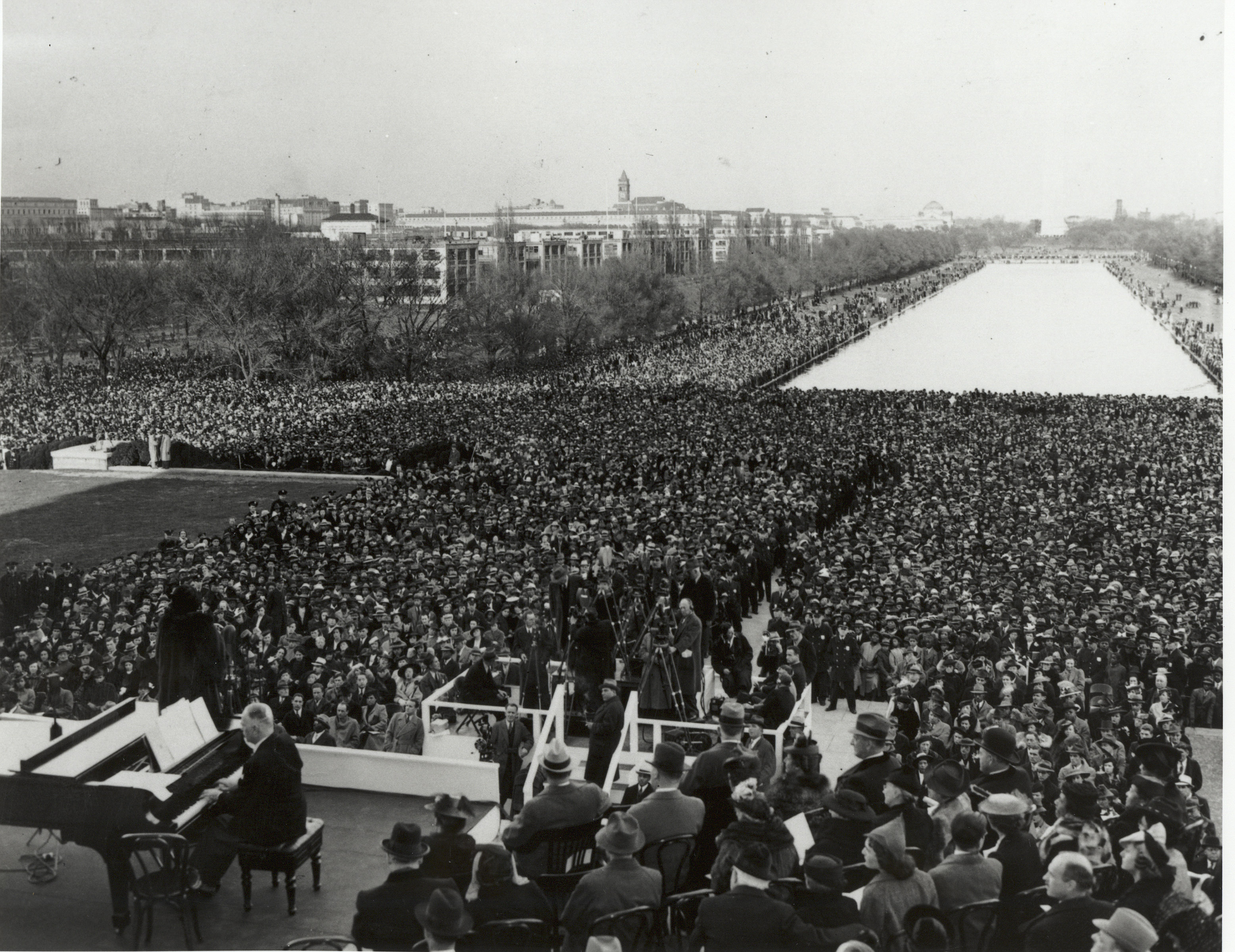 Marian Anderson Lincoln Memorial performance