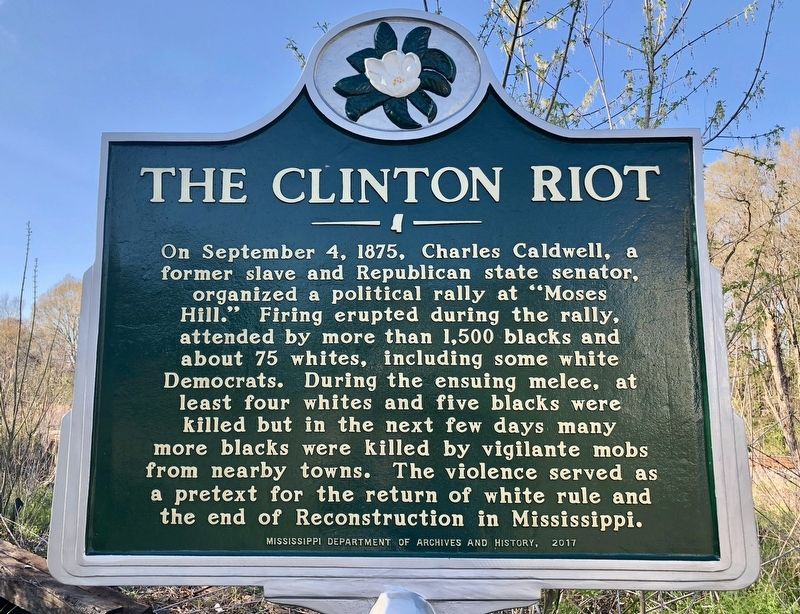 Clinton Riot Marker