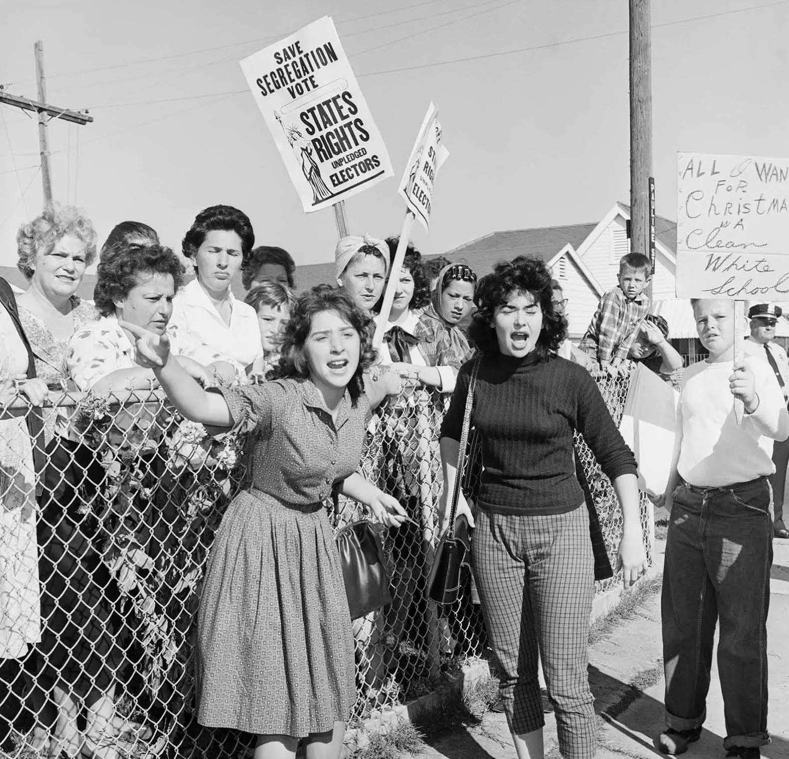 Women protest