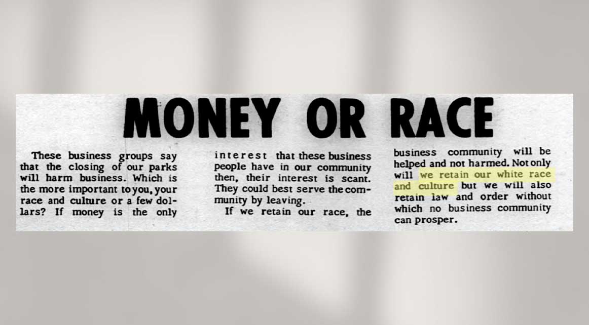 money or race